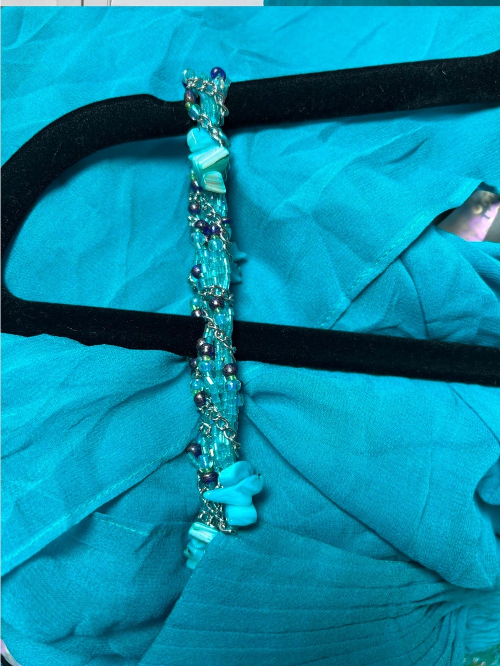Y2K 100% silk Bzar mermaid fairy set - Picture 4 of 4